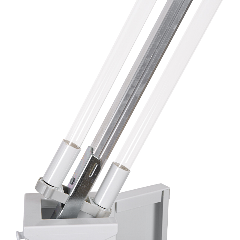 Cărucior pentru sterilizator cu lampă UV cu două tuburi Cărucior pentru sterilizator cu lampă UV cu două tuburi
