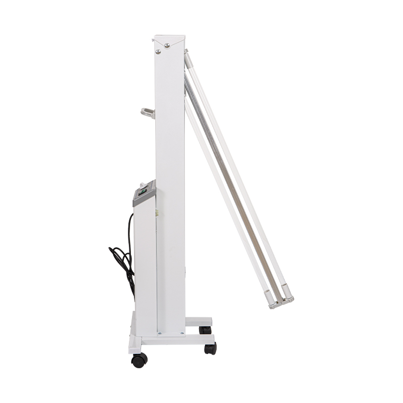 Cărucior pentru sterilizator cu lampă UV cu două tuburi Cărucior pentru sterilizator cu lampă UV cu două tuburi