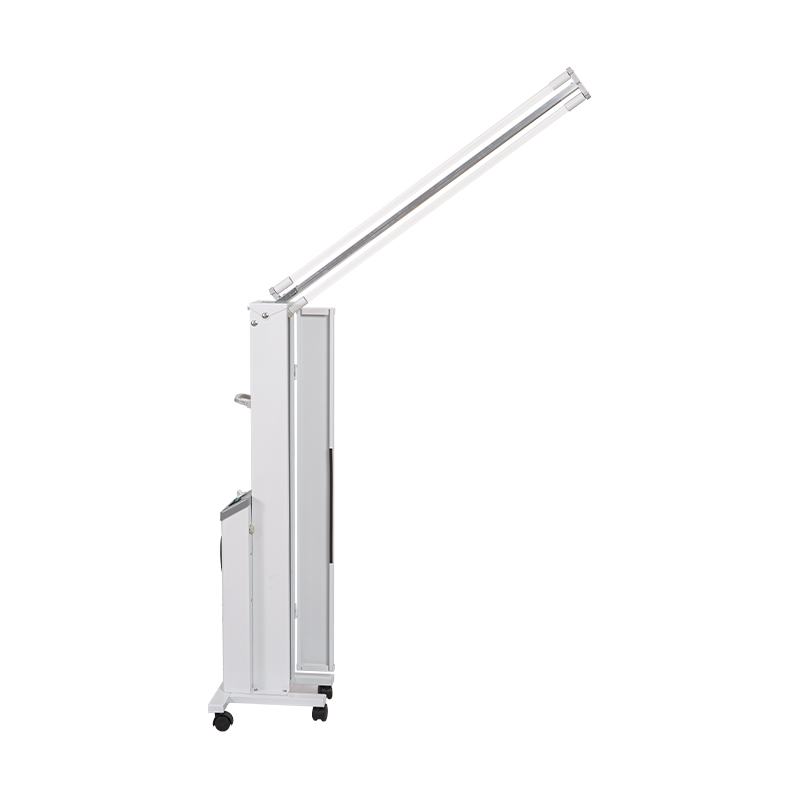 Cărucior pentru sterilizator cu lampă UV cu două tuburi Cărucior pentru sterilizator cu lampă UV cu două tuburi