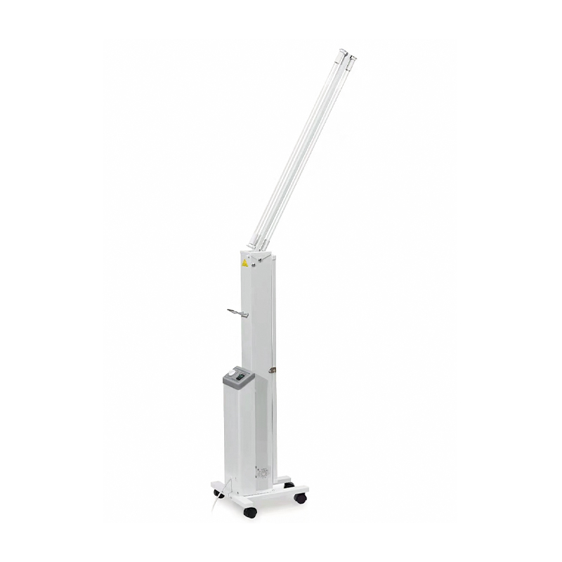 Cărucior pentru sterilizator cu lampă UV cu două tuburi Cărucior pentru sterilizator cu lampă UV cu două tuburi