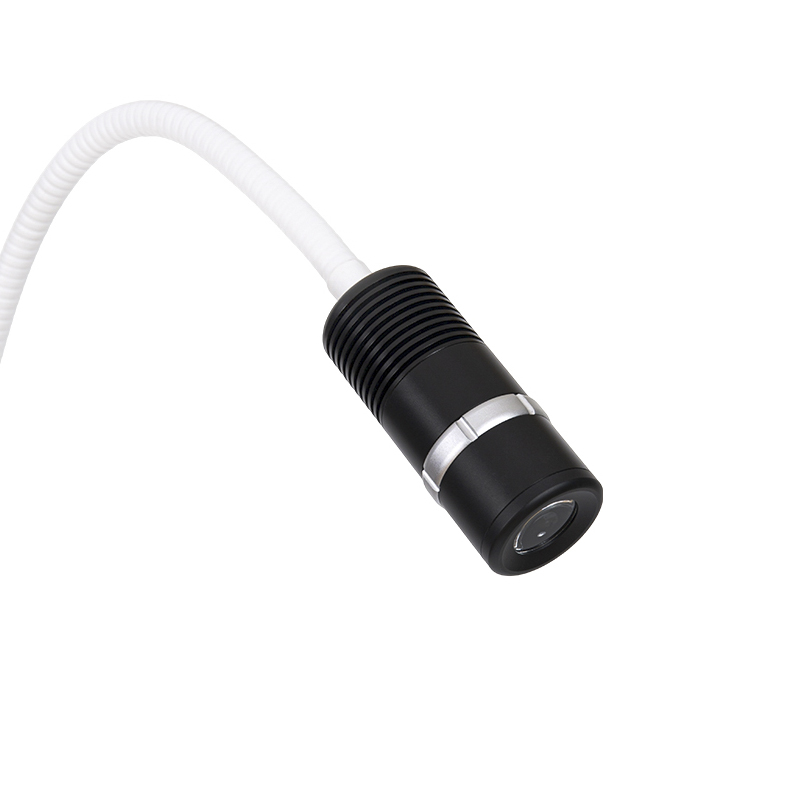 Lampă de examinare reglabilă cu dimensiunea și luminozitatea spotului LED de 12W Lampă de examinare reglabilă cu dimensiunea și luminozitatea spotului LED de 12W